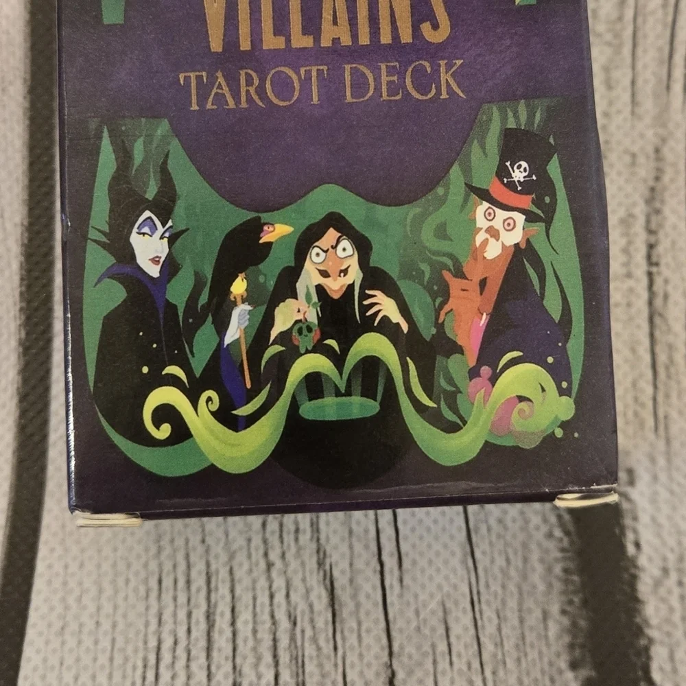 Disney Villains Tarot Cards Deck Playing Game Card, Good Fortune Divination Gift